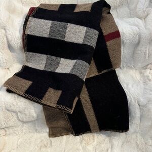 Burberry Blanket Scarf Wrap Cape